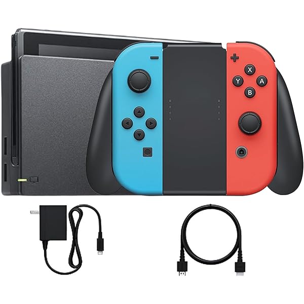 Nintendo Switch 本体 ＋Joy-Con Amazon.com: Nintendo Joy-Con (L) neon red / (R) neon Blue : Video